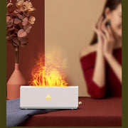 Colorful Flame Aroma Diffuser USB Bedroom